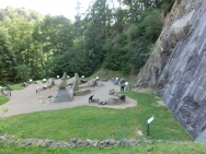 Geologick� expozice - Modr� lom