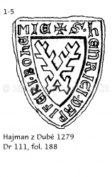 Hajman z Dub� 1279