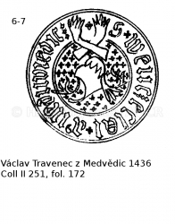 V�clav Travenec z Medv�dic 1436